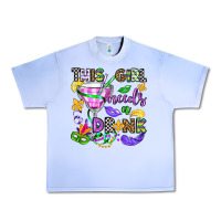 Grape Ice this girl needs a drink Urban Heavy Tee - OliviaCreatesArt