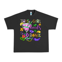 Pigment Black this girl needs a drink Urban Heavy Tee - OliviaCreatesArt