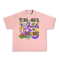 Salmon this girl needs a drink Urban Heavy Tee - OliviaCreatesArt