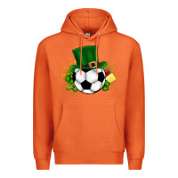 Carrot Football Ball Premium Hoodie - CowhideDigitalArt