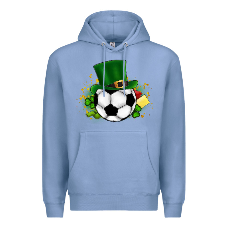 Football Ball Premium Hoodie by CowhideDigitalArt | Teevron