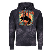 Cloud Black American cowboy Vintage Hoodie - FaDigitalArtStudio
