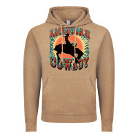 Vintage Coffee American cowboy Vintage Hoodie - FaDigitalArtStudio