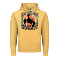 Vintage Mustard American cowboy Vintage Hoodie - FaDigitalArtStudio