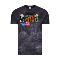 Cloud Black Blessed Nana Vintage Tee - CowCowDesign