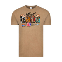 Vintage Coffee Blessed Nana Vintage Tee - CowCowDesign