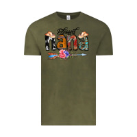 Vintage Olive Blessed Nana Vintage Tee - CowCowDesign
