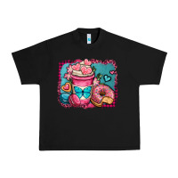 Black valentines day coffee cup and sweets Urban Heavy Tee - OliviaCreatesArt
