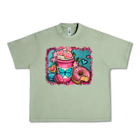Oil Green valentines day coffee cup and sweets Urban Heavy Tee - OliviaCreatesArt