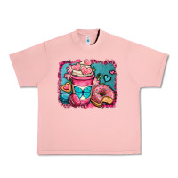 Salmon valentines day coffee cup and sweets Urban Heavy Tee - OliviaCreatesArt