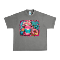Tornado valentines day coffee cup and sweets Urban Heavy Tee - OliviaCreatesArt