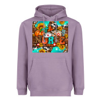 Lavender pumpkin nurse with sunflower Heavyweight Hoodie - AdoDesignShop