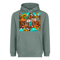 Sage pumpkin nurse with sunflower Heavyweight Hoodie - AdoDesignShop
