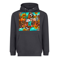 Smoke pumpkin nurse with sunflower Heavyweight Hoodie - AdoDesignShop