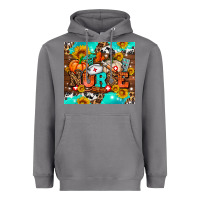 Storm pumpkin nurse with sunflower Heavyweight Hoodie - AdoDesignShop