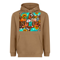 Toasted Coconut pumpkin nurse with sunflower Heavyweight Hoodie - AdoDesignShop