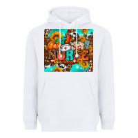 White pumpkin nurse with sunflower Heavyweight Hoodie - AdoDesignShop