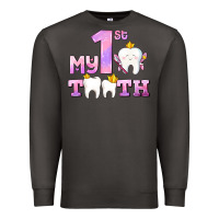 Smoke my first tooth with teeth for girls Premium Sweatshirt - AdoDesignShop