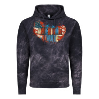 Cloud Black American junkie 4th of july Vintage Hoodie - FaDigitalArtStudio