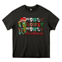 Asphalt Howdy howdy howdy Christmas Heavy Core Tee - NancyCooperArtShop