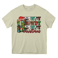 Mossy Howdy howdy howdy Christmas Heavy Core Tee - NancyCooperArtShop