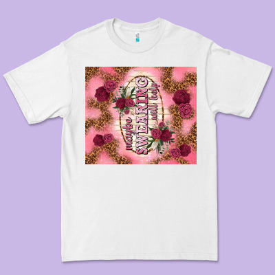 Maybe Swearing Will Help Premium Tee Designed By Tumblerdesignbyshophia