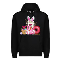 Black Easter day coffee Premium Hoodie - CowhideDigitalArt