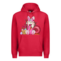 Cardinal Easter day coffee Premium Hoodie - CowhideDigitalArt