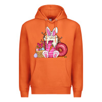 Carrot Easter day coffee Premium Hoodie - CowhideDigitalArt