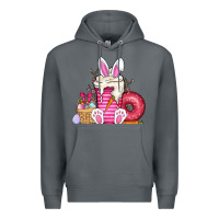Rock Easter day coffee Premium Hoodie - CowhideDigitalArt
