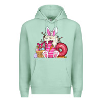 Seafoam Easter day coffee Premium Hoodie - CowhideDigitalArt