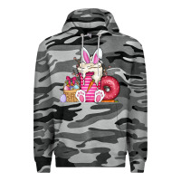 Slate Camo Easter day coffee Premium Hoodie - CowhideDigitalArt