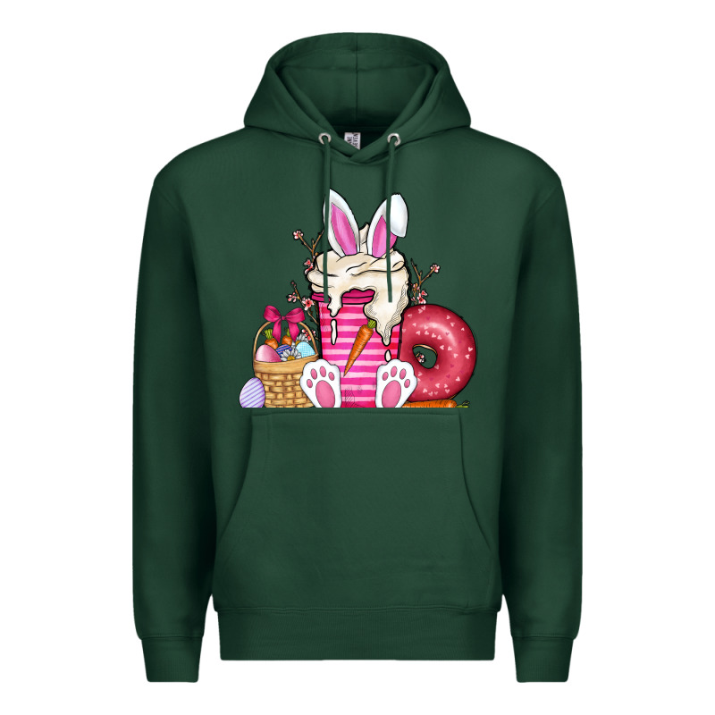 Easter Day Coffee Premium Hoodie by CowhideDigitalArt | Teevron