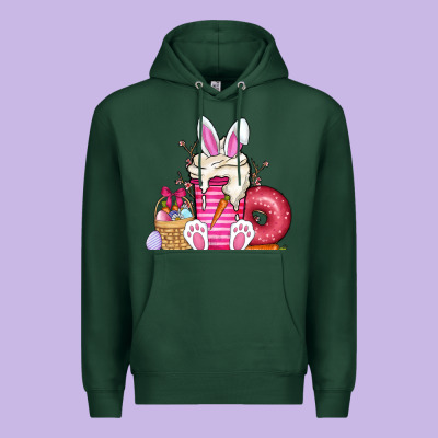 Easter Day Coffee Premium Hoodie Designed By Cowhidedigitalart
