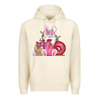 Tofu Easter day coffee Premium Hoodie - CowhideDigitalArt