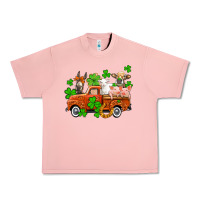 Salmon St. Patrick's farm animals and truck Urban Heavy Tee - OliviaCreatesArt