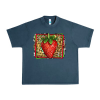 Midnight Navy strawberry summer Urban Heavy Tee - Jasminsmagicworld