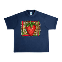 Navy strawberry summer Urban Heavy Tee - Jasminsmagicworld