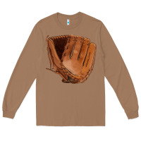 Toasted Coconut baseball glove Long Sleeve Tee - FaDigitalArtStudio