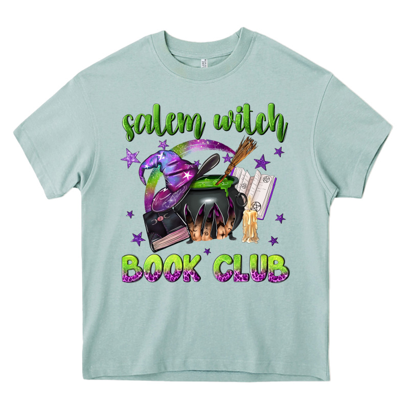 Salem Witch Book Club Heavy Core Tee by NancyCooperArtShop | Teevron