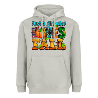 Moon Dust just a girl who loves fall Heavyweight Hoodie - AdoDesignShop