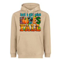 Mushroom just a girl who loves fall Heavyweight Hoodie - AdoDesignShop