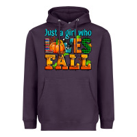 Plum just a girl who loves fall Heavyweight Hoodie - AdoDesignShop
