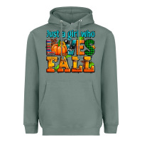 Just A Girl Who Loves Fall Heavyweight Hoodie | Teevron
