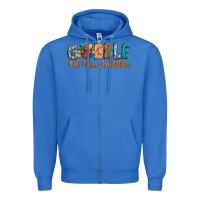 True Royal gobble till you wobble Zipper Hoodie - BarkalooDesign