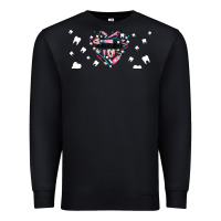 Black dental life dentist elements Premium Sweatshirt - AdoDesignShop