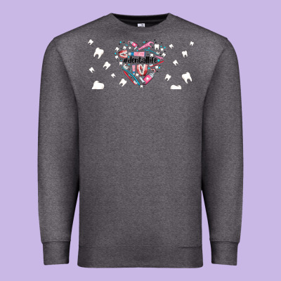 Dental Life Dentist Elements Premium Sweatshirt Designed By Adodesignshop
