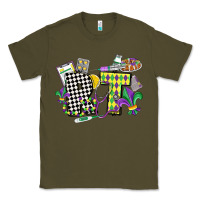 Army Green respiratory therapist mardi gras Classic Tee - CowGirlArtShop