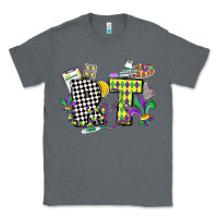 Charcoal Heather respiratory therapist mardi gras Classic Tee - CowGirlArtShop