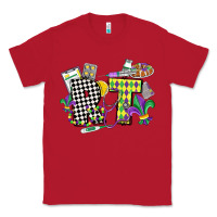 Red respiratory therapist mardi gras Classic Tee - CowGirlArtShop